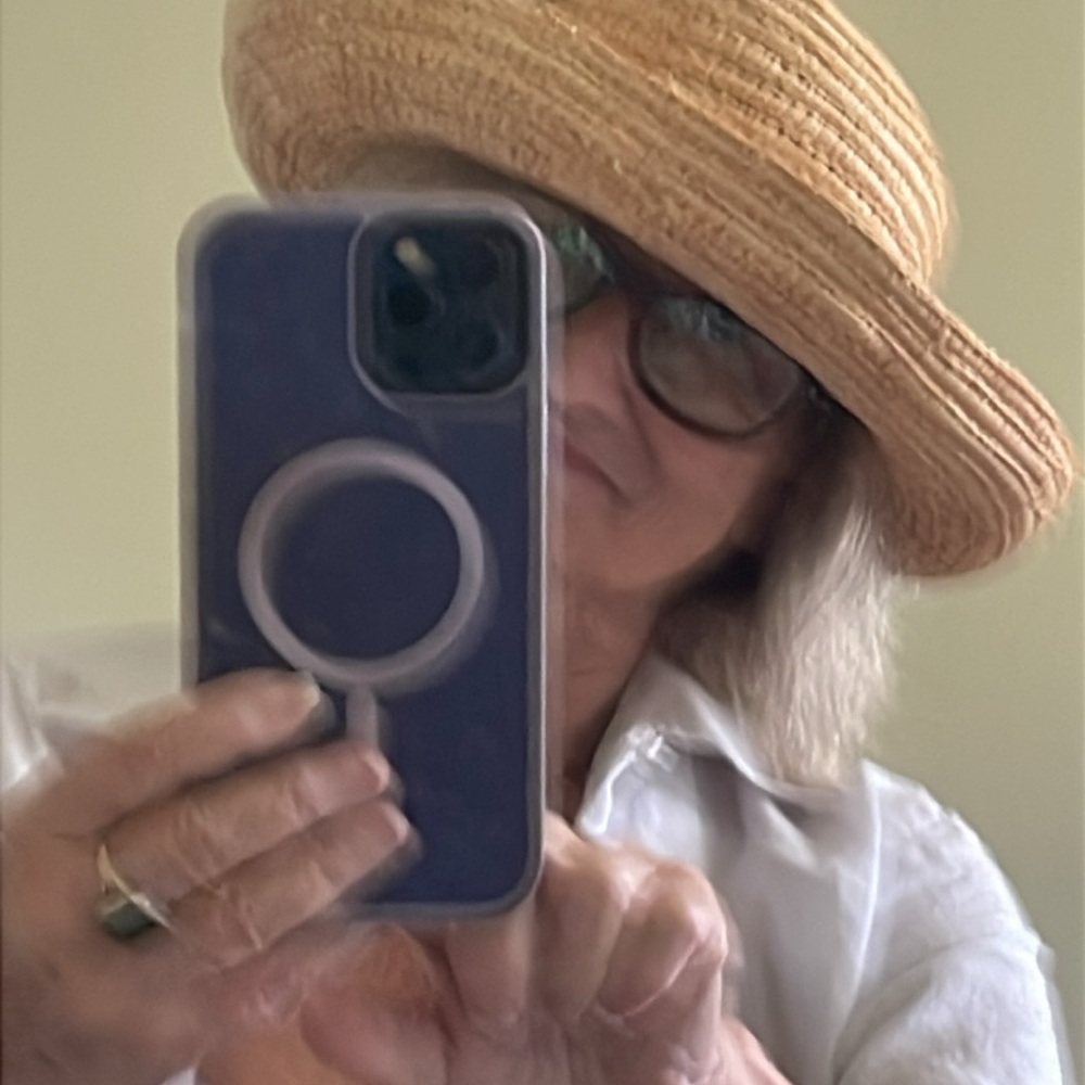 Scala Natural Straw Crochet Sun Hat - Picture 6 of 6